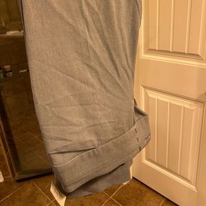 Gray dress pants